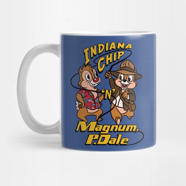 Indiana Chip 'n' Magnum, P.Dale by Ellador